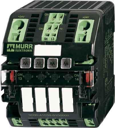 Image du produit Murr Elektronik MURRELEK 9000-41034-0101000 MICO Contrôleur de circuit de charge, 4 canaux 900041034010100