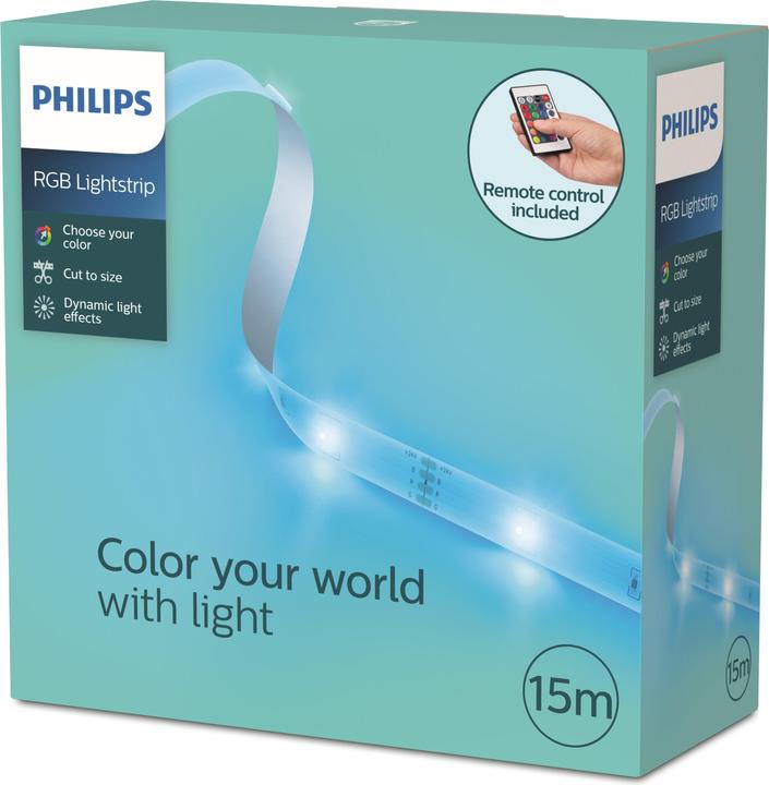 Actual product image Philips Lightstrip (Multicoloured, 1500 cm, Indoor)