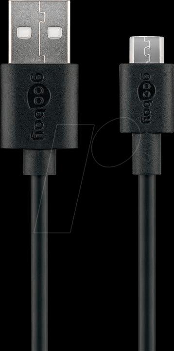 Actual product image Goobay USB cable (0.50 m, USB 2.0)