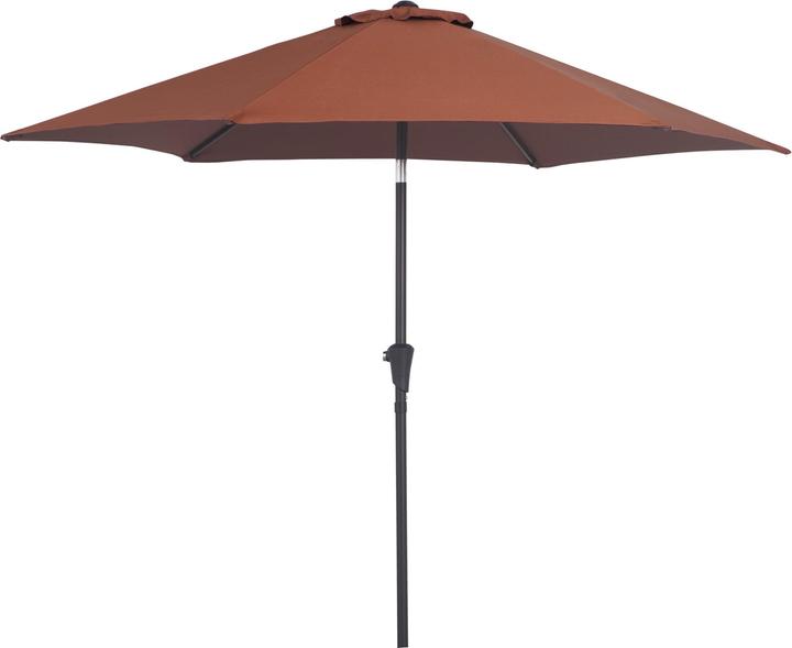 Produktbild Outsunny Sonnenschirm mit Handkurbel (2.60 m)