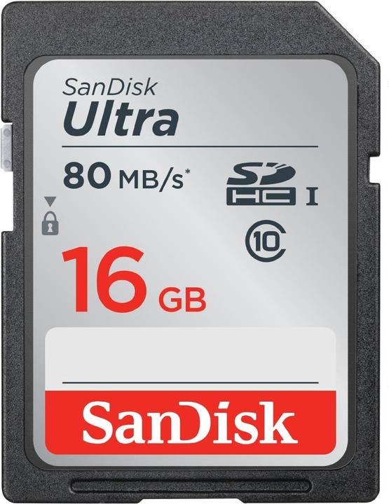 SanDisk Ultra U1 (16 GB, SDHC, U1, UHS-I)