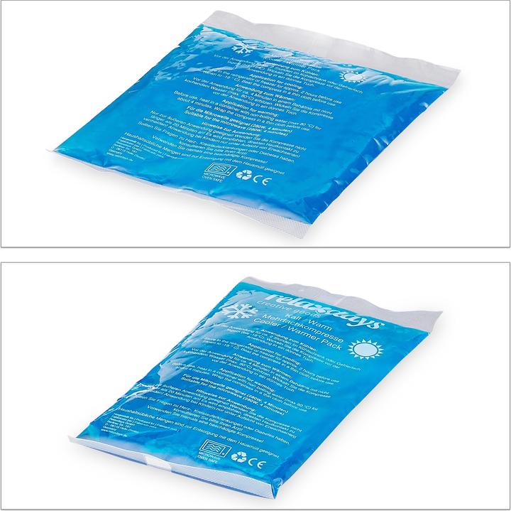 Produktbild Relaxdays 4x Kühlpad (4 x, 870 g)