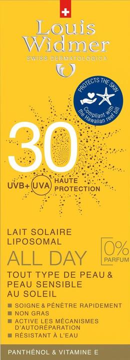 Produktbild Louis Widmer All Day (Sonnencreme, SPF 30, 200 ml, 255 g)