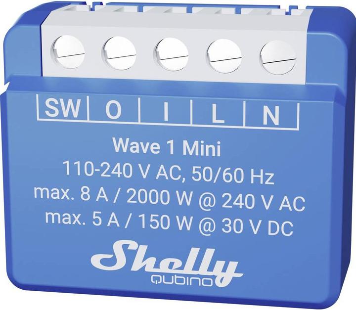 Immagine prodotto Shelly Qubino Wave 1 Mini (Attuatore dell'interruttore)