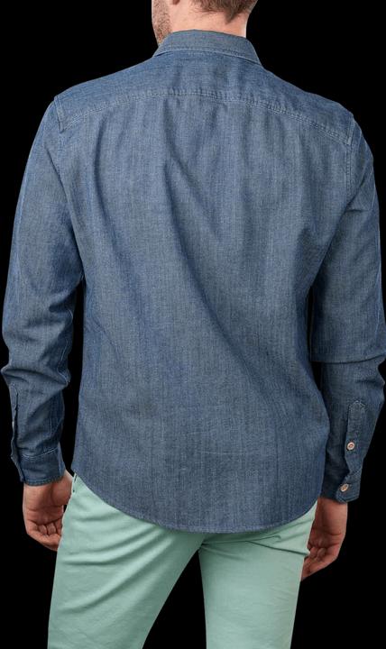 Immagine prodotto Drykorn Long Sleeve Phasmo Shirt Relaxed Fit Blue (M)