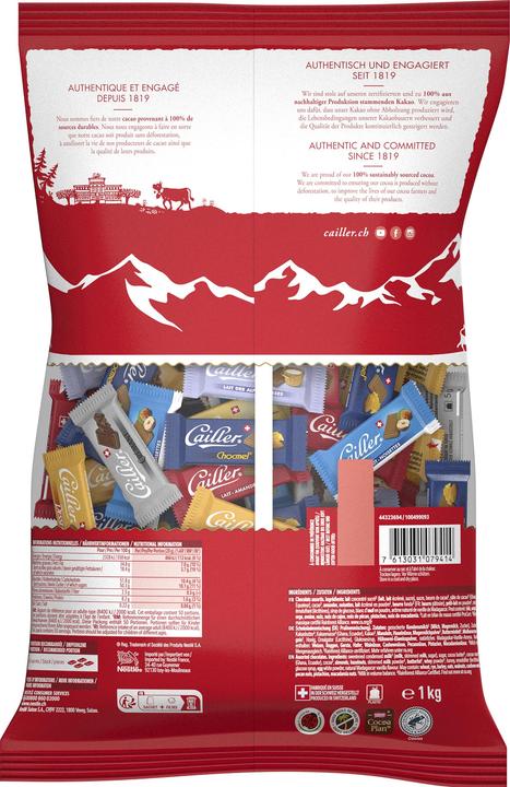 Actual product image Cailler Napolitains mix (1000 g)