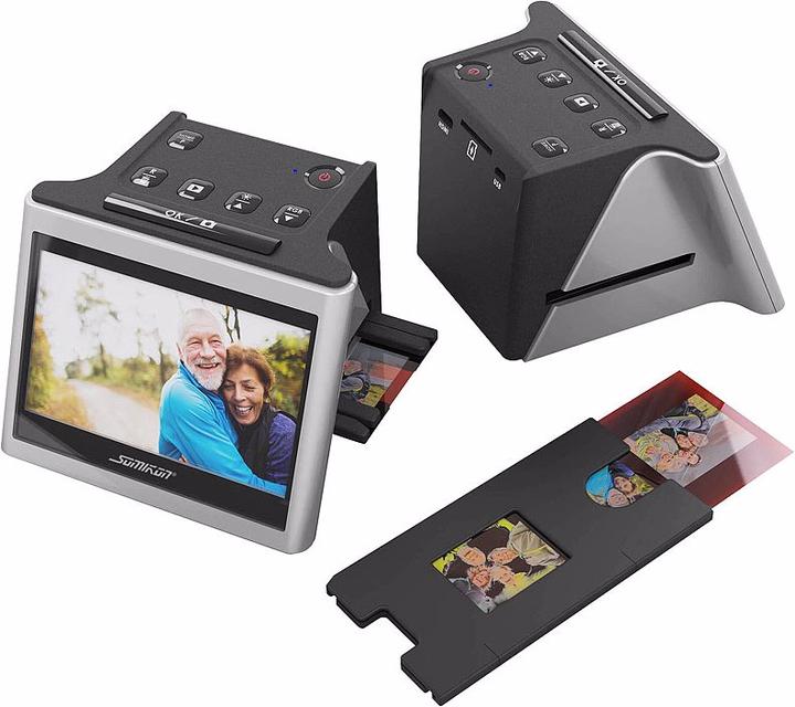 Image du produit Somikon Scanners autonomes pour diapositives, négatifs & super 8 (USB)