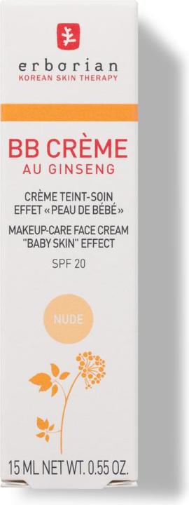 Actual product image Erborian Au Ginseng 5-In-1 Baby Skin Effect (Nude)