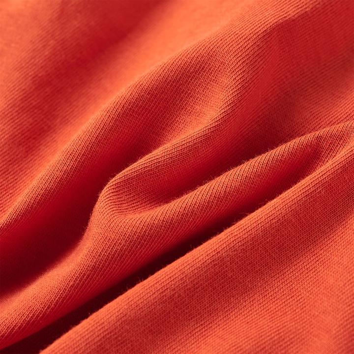 Immagine prodotto VidaXL Camicia da bambino a maniche lunghe arancione 140,Materiale: 100 (140)