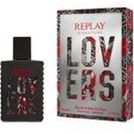Actual product image Replay Signature Lovers For Man (Eau de toilette, 30 ml)