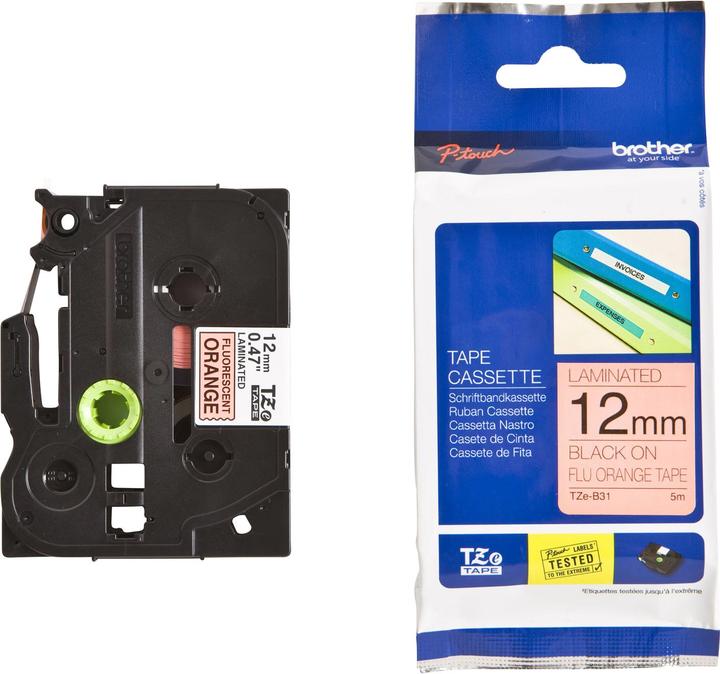 Produktbild Brother Tze-B31 (1.20 cm, Schwarz)