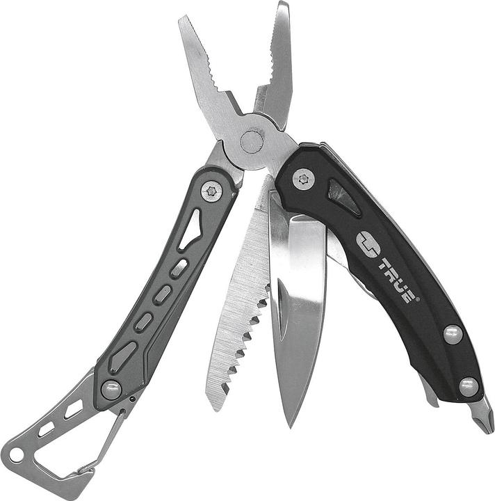 True Utility Edelstahl-Multitool 'Seven' TU180 K (7 Funktionen)