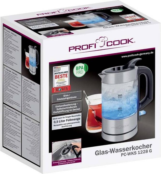 Produktbild Proficook PC-WKS 1228 G (0.50 l, EU-Stecker)