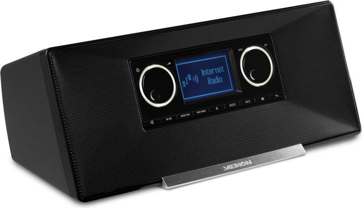 Actual product image Medion P85035 (MD87090) Internet radio with DAB+, FM, black (FM, DAB+, Wi-Fi)