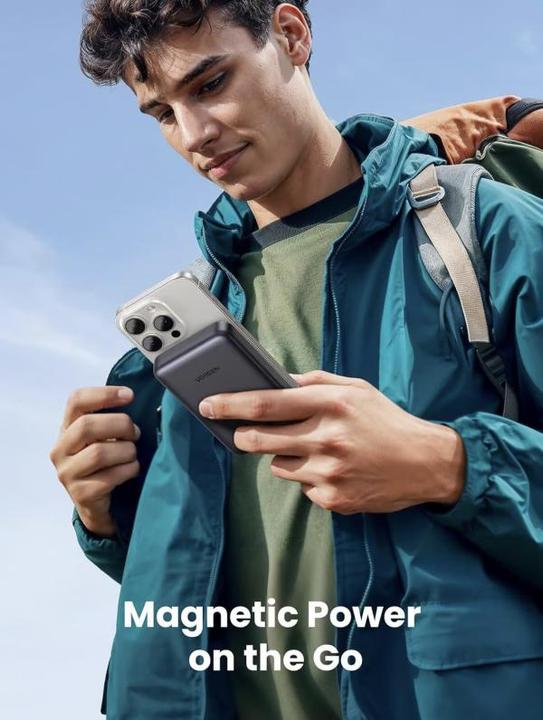 Image du produit Ugreen Magnetic Wireless Power Bank (10000 mAh, 30 W, 37 Wh)