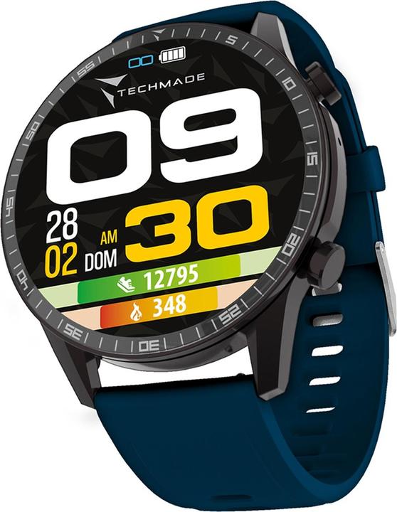 Produktbild Techmade SmartWatch ROCKS BLUE