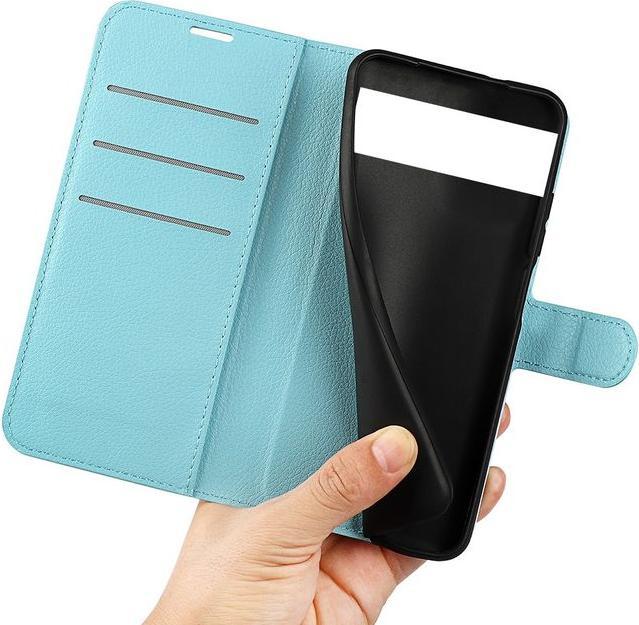Actual product image MU Classic Litchi Leather Bookcover Series (Google Pixel 7 Pro)