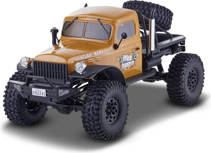Produktbild RocHobby Scale Crawler Atlas Mud Master 4WD Gelb, ARTR, 1:10 (RTR Ready-to-Run)