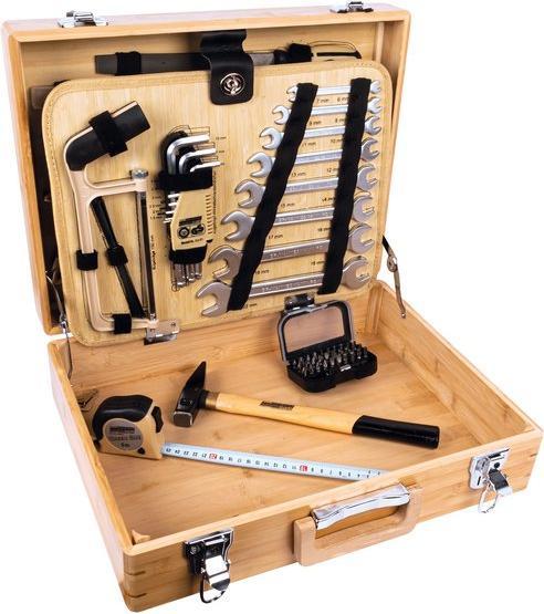 Actual product image Mannesmann Bamboo tool case, equipped, 75 pcs. (75 pieces)