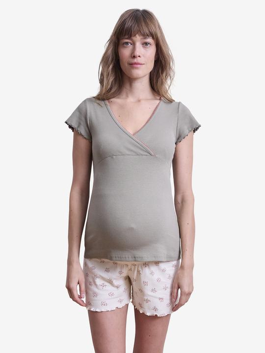 Actual product image Vertbaudet Kurzer Schlafanzug für Schwangerschaft & Stillzeit Oeko-Tex