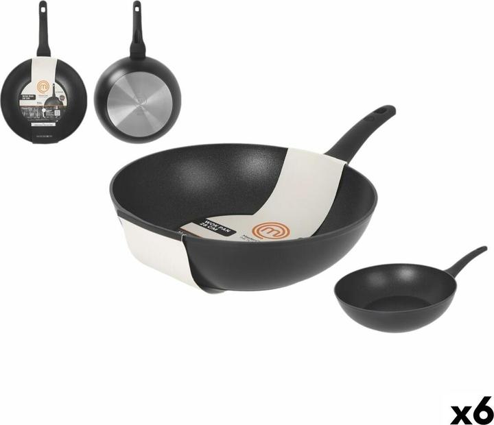 Image du produit Masterchef Wok Pfanne 28 cm (6 Stück) (28 cm, Wok)
