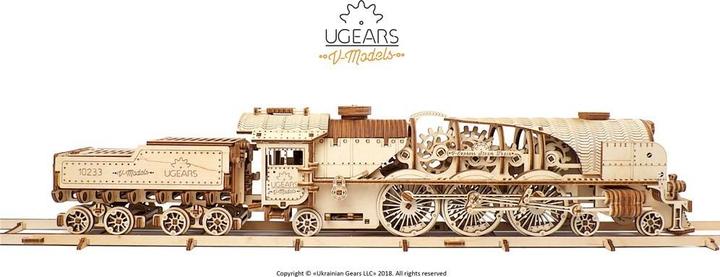 Produktbild Ugears Lokomotive V-Express mit Wagon