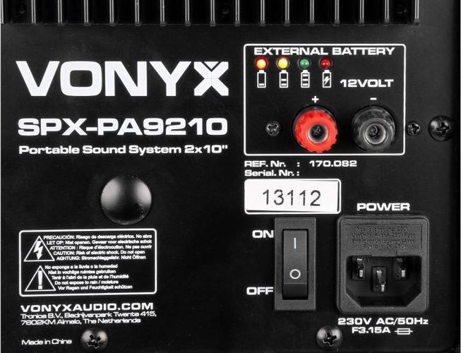 Immagine prodotto Vonyx SPX-PA9210 (Attivo, 1x 1000 W)