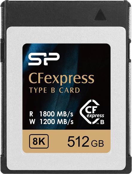 Silicon Power CFexpress 3.0 Type B 512GB 1800MB/s (512 GB, CFexpress type B)