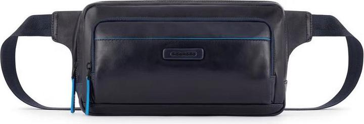 Actual product image Piquadro Blue Square - fanny pack with front pocket