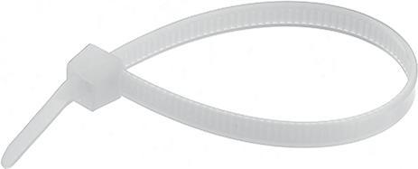 Image du produit HellermannTyton Hellermann Tyton 111-01919 Polyamide Transparent 100pcs(e) Colliers de Câblage (Serre-câbles en plastique, 100 mm, 100 pcs)