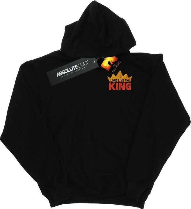 Disney The Lion King Movie Long Live Breast Print Kapuzenpullover (L)