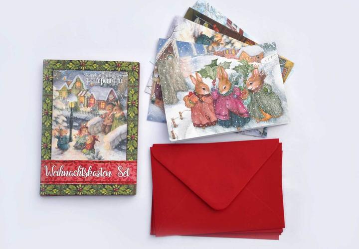 Produktbild Weihnachtskarten-Set "Frohe Weihnachten!" (5 Stk.)