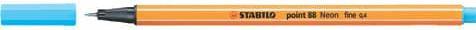 Actual product image STABILO point 88 Fineliner (Neon blue, 1 x)