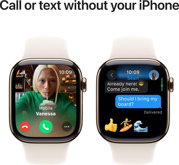 Actual product image Apple Watch Series 10 (42 mm, 4G)