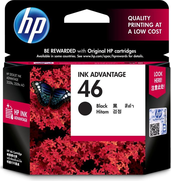 Image du produit HP 46 - 26 ml - noir - Original - Ink Advantage (CF)