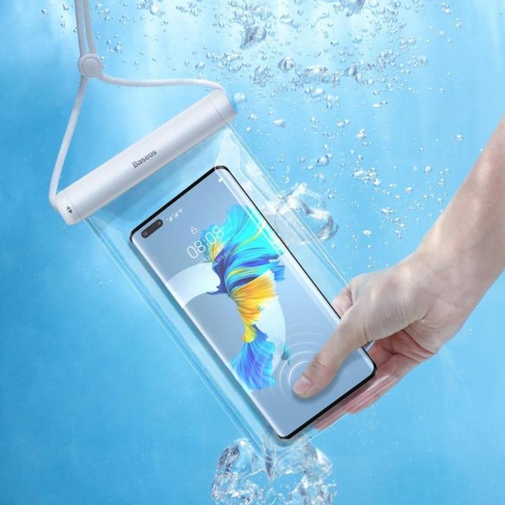 Actual product image Baseus Waterproof Base Case for Phone Sliding Cover White (FMYT000002) (LG G4 Pro)