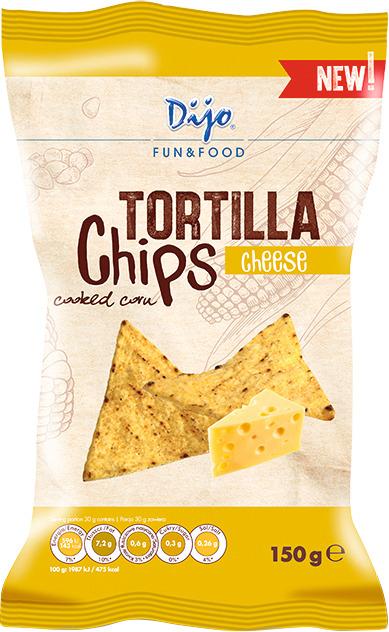 Actual product image Dijo DI Tortilla Chips Cheese 150g (150 g)