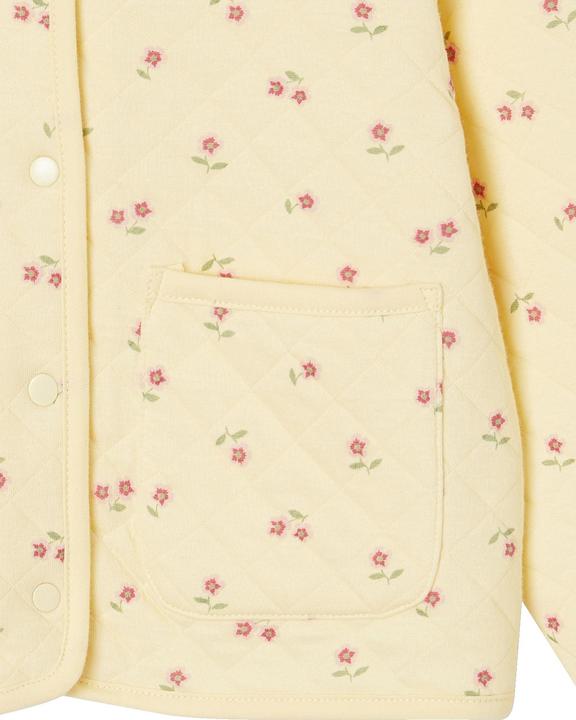 Produktbild Vertbaudet Mädchen-Set: Geblümte Jacke mit Steppnähten & Kleid (146)