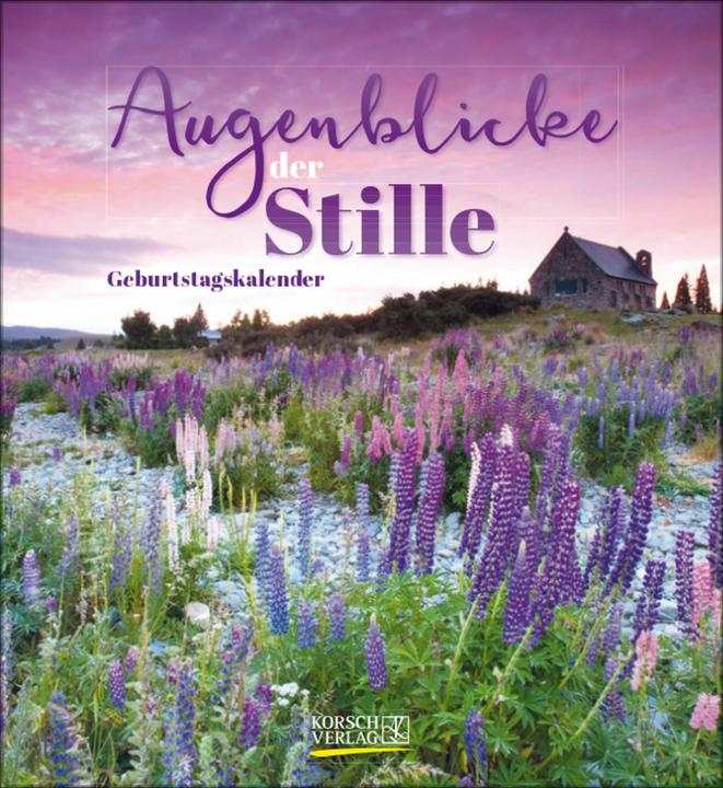Actual product image Geburtstagskalender Augenblicke der Stille (German)