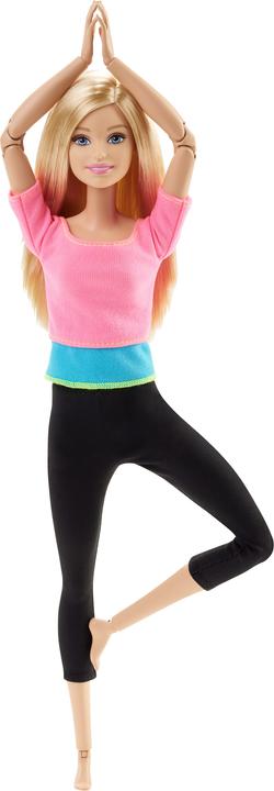 Produktbild Barbie Made to Move Puppe mit pinkem Top