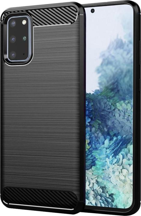 Image du produit Techsuit - Carbon Silicone - Samsung Galaxy S20 Plus 4G / S20 Plus 5G - Black (Samsung Galaxy S20+, Samsung Galaxy S20 5G)