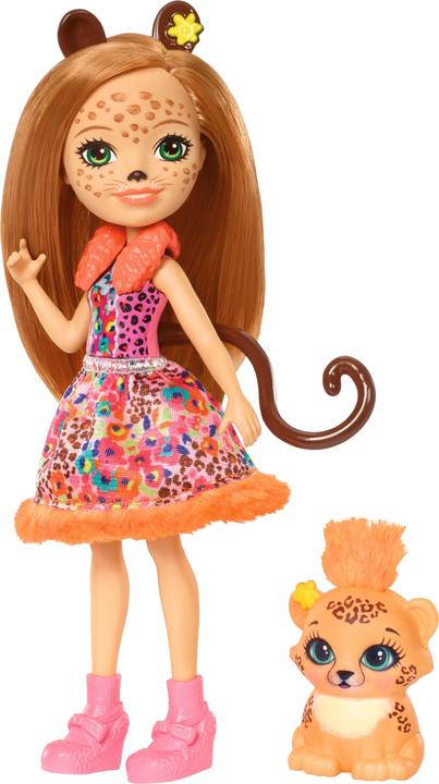Image du produit Enchantimals Cherish Guépard & Quick-Quick - Mini Poupée - 4 ans et +