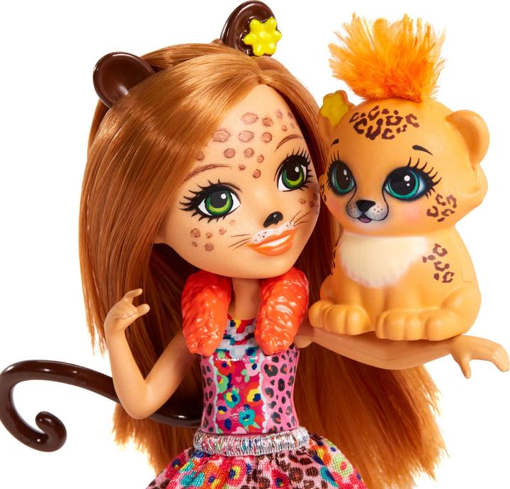 Image du produit Enchantimals Cherish Guépard & Quick-Quick - Mini Poupée - 4 ans et +