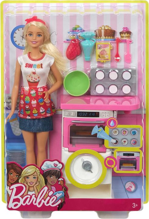 Actual product image Barbie Bakery Chef Doll and Playset