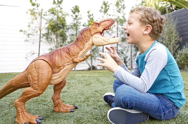 Actual product image Mattel Super Colossal Tyrannosaurus Rex