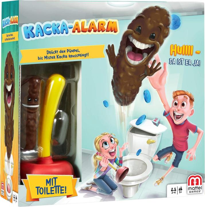 Image du produit Mattel Games Toilettes Folies - Jeu de Société Enfants - 5 ans et + (Italien)