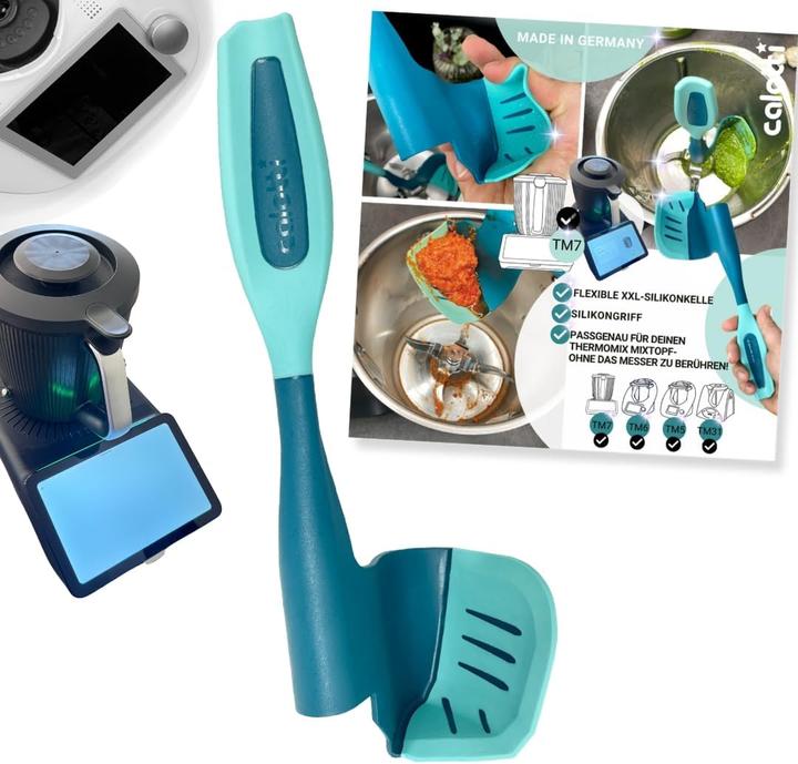 Produktbild Wundermix Calotti® Silikon + | Drehkellenspatel für Thermomix TM6, TM5, TM31