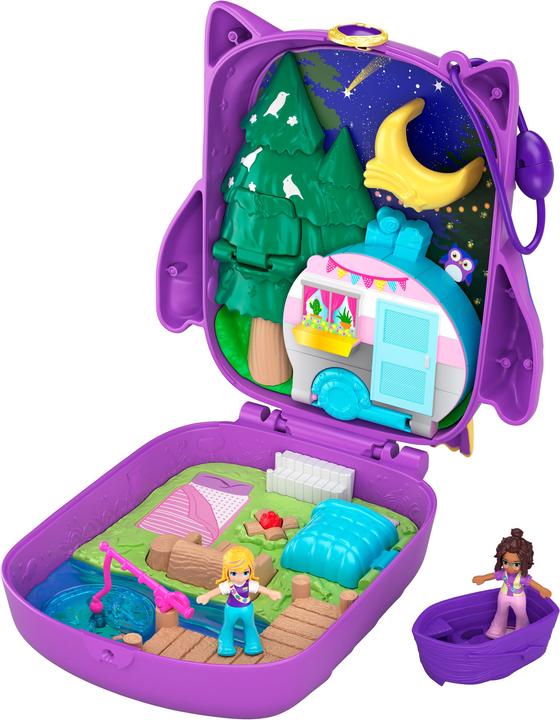 Polly Pocket Campeggio OWLNITE compatto