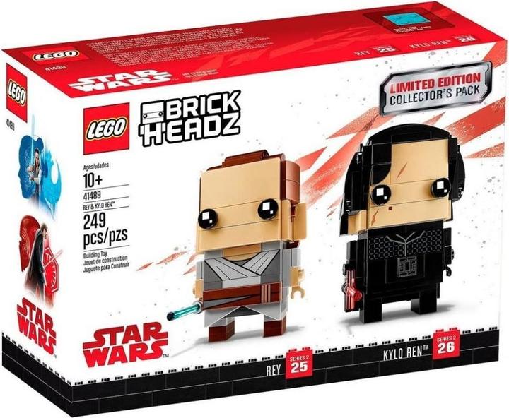 LEGO Brickheadz Star Wars Rey und Kylo Ren (41489, LEGO Brickheadz)