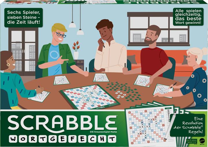 Produktbild Mattel Games Scrabble Wortgefecht (Deutsch)